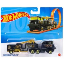 Камионче Hot Wheels Track Stars - Firehouse fueler -1